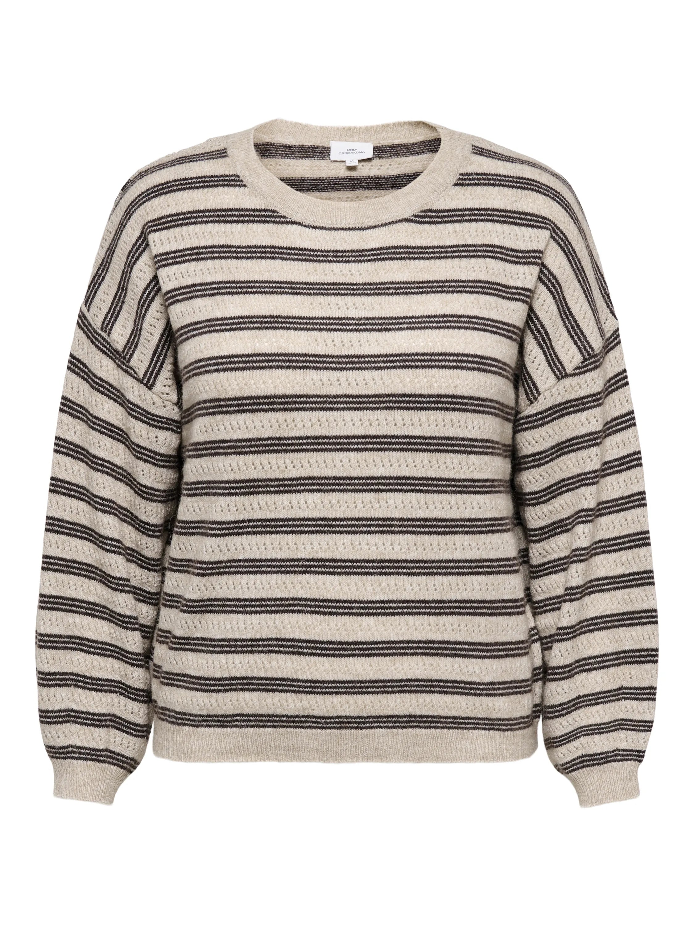 Strickpullover aus Wollmix