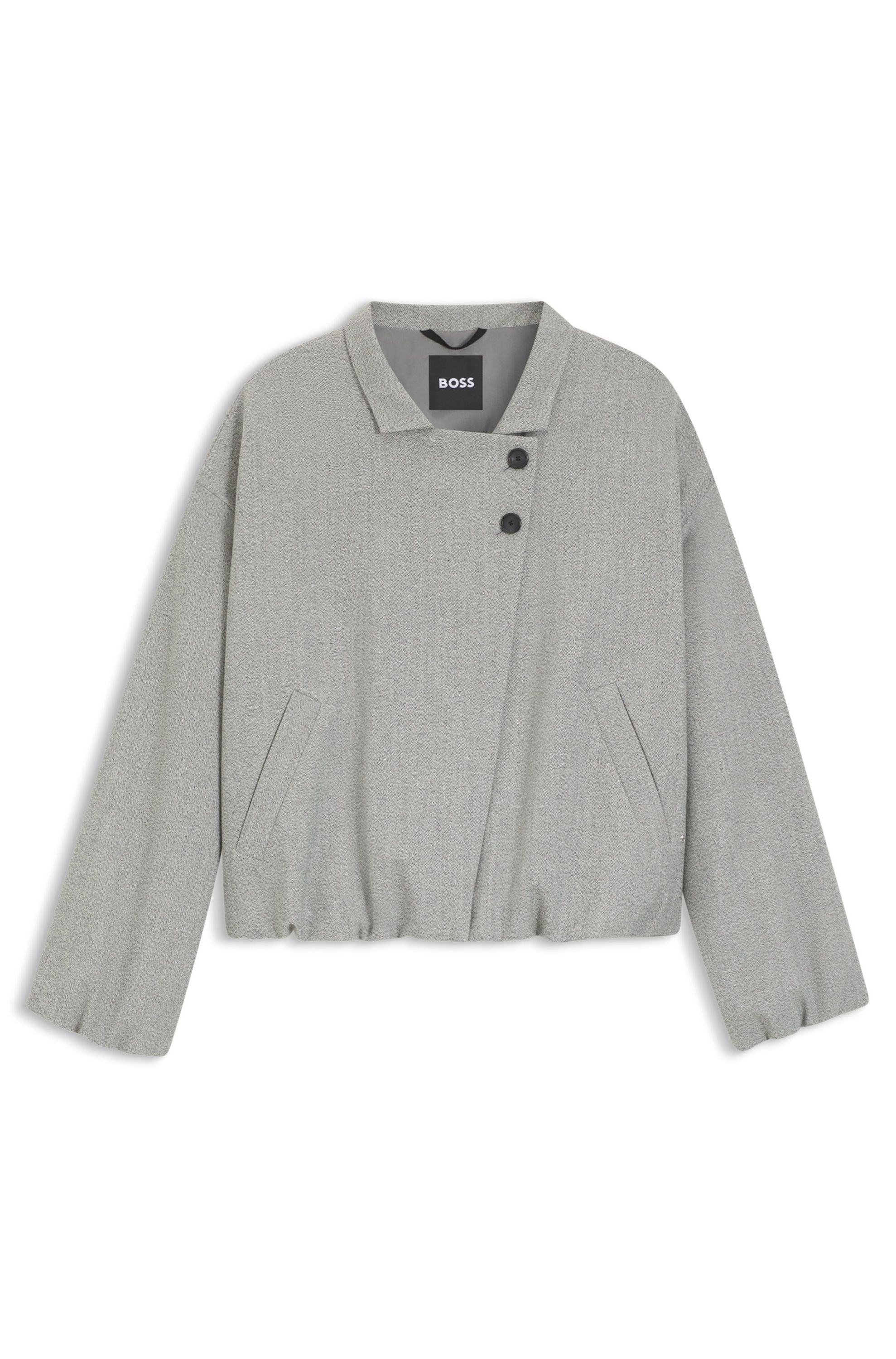 Blazerjacke JAVATA mit aufliegendem Kragen
