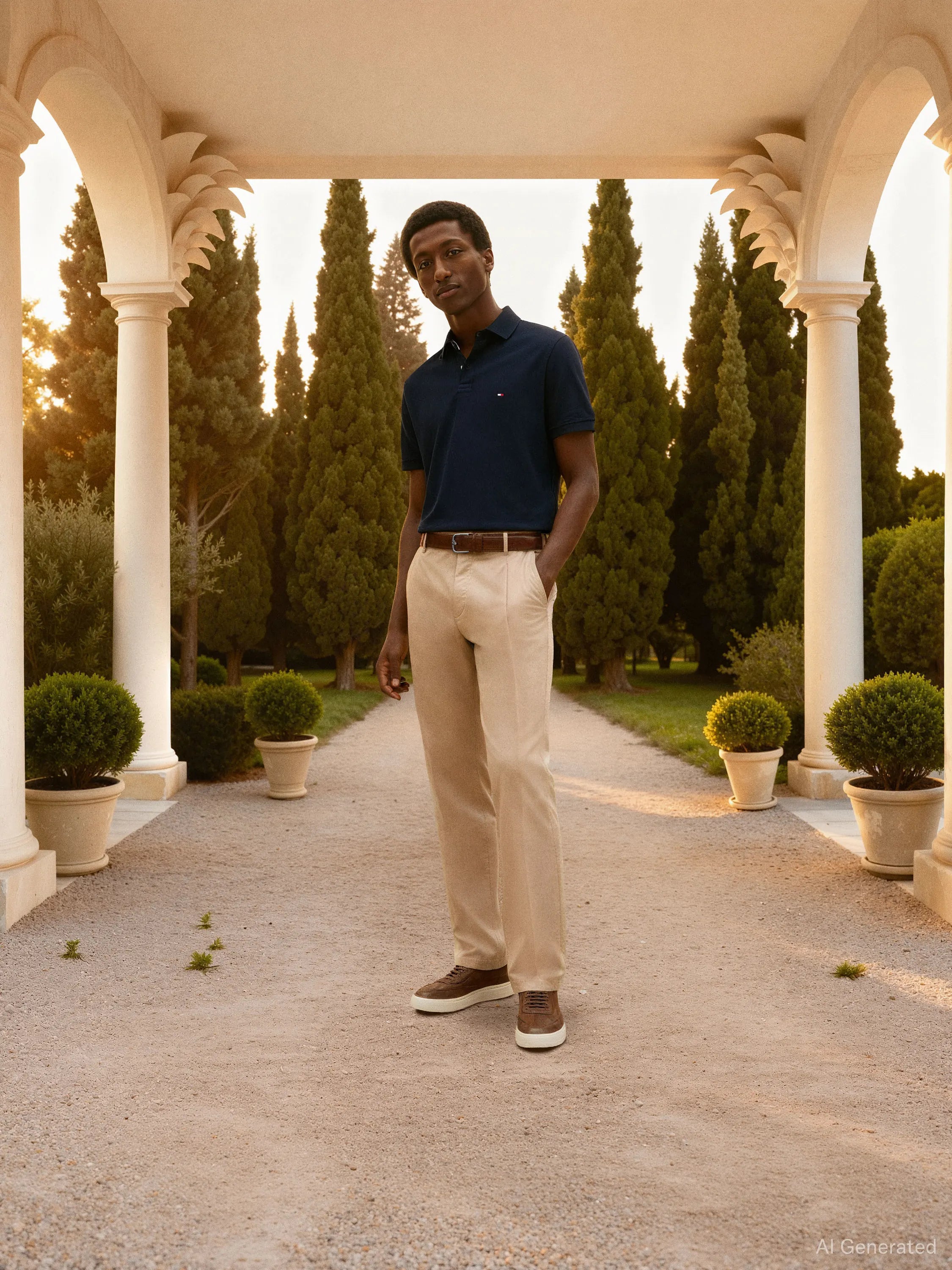 Poloshirt aus Baumwolle