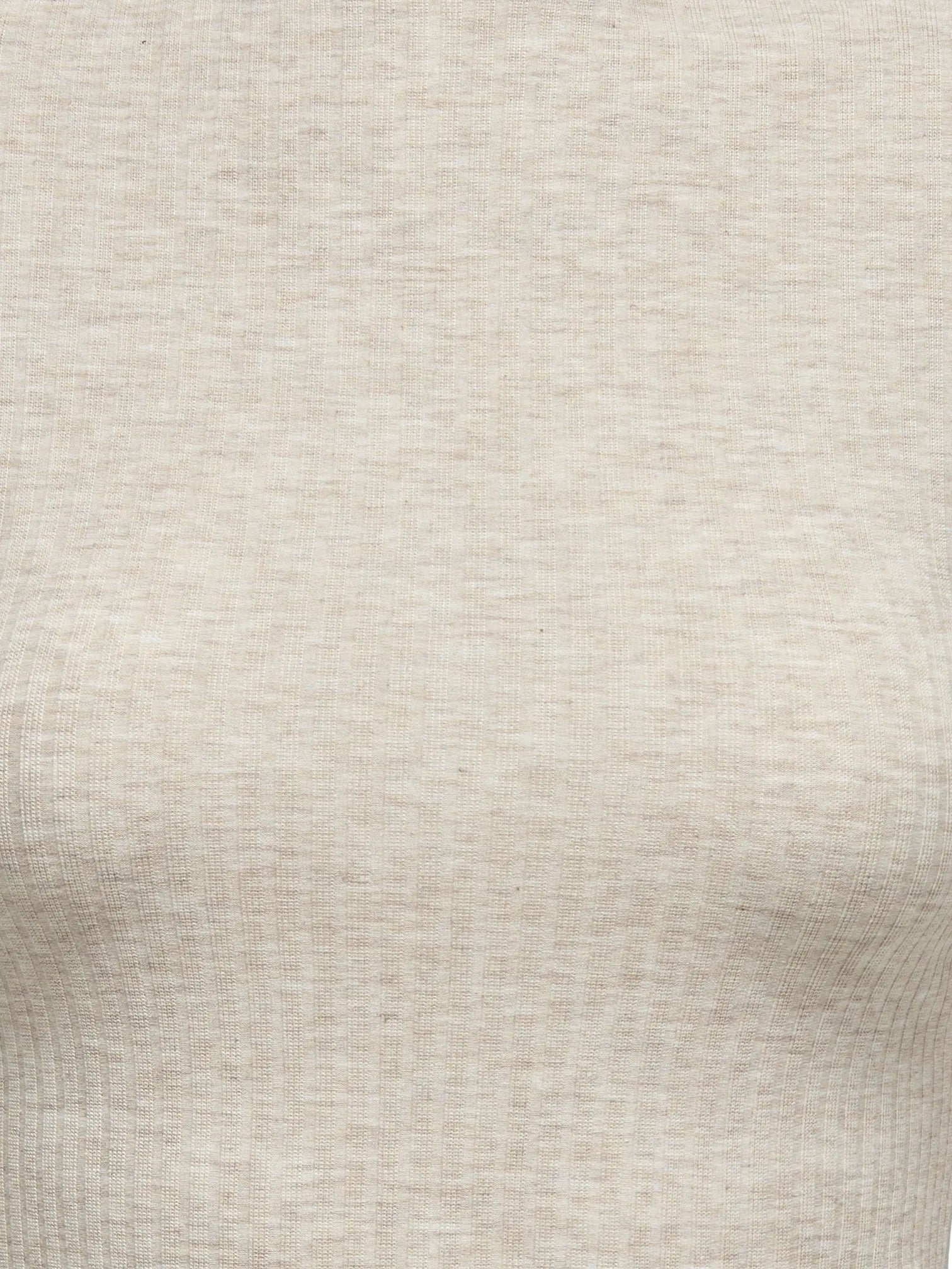 Longsleeve mit Riffelsaum