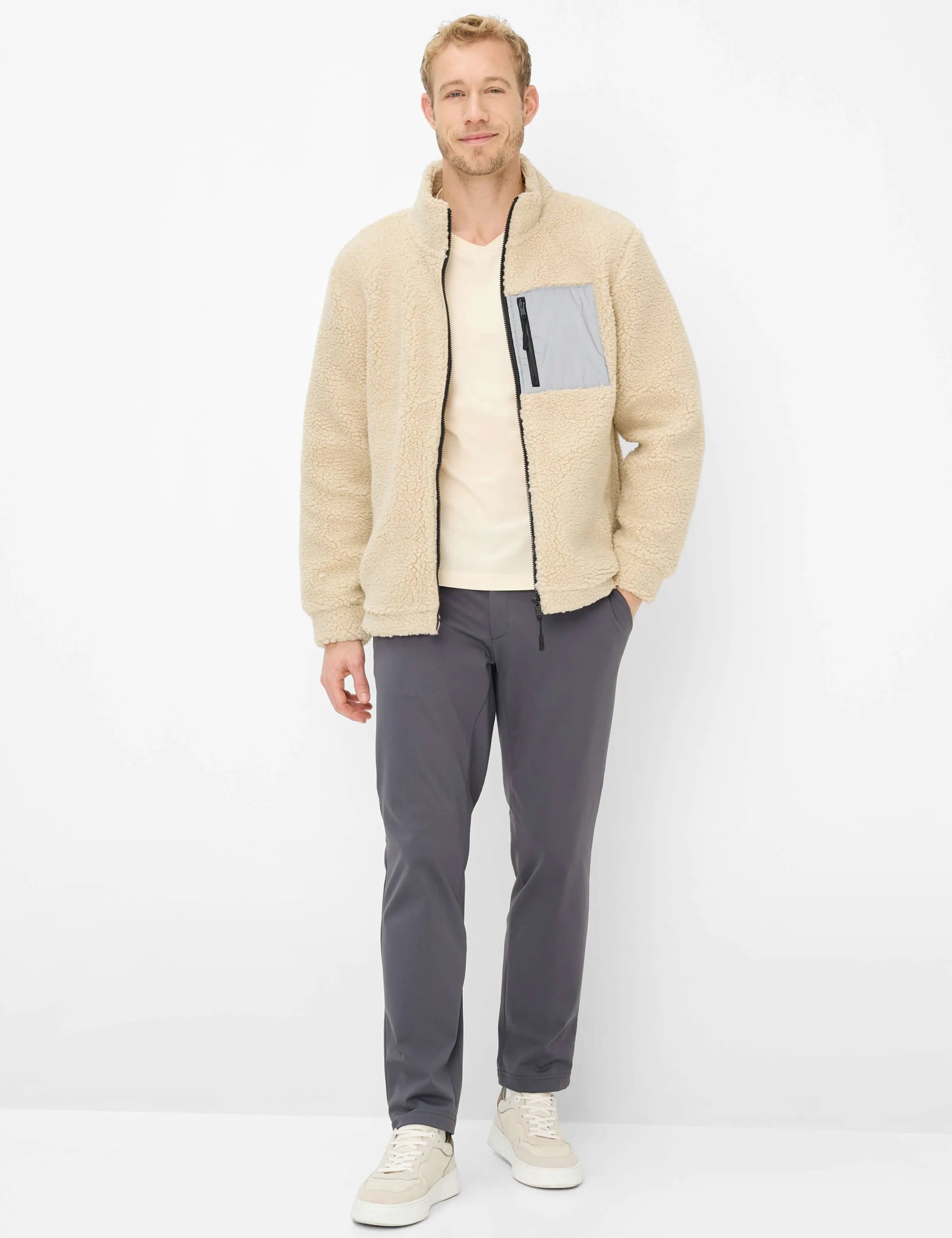 Langarmshirt TIMON aus Baumwollmix