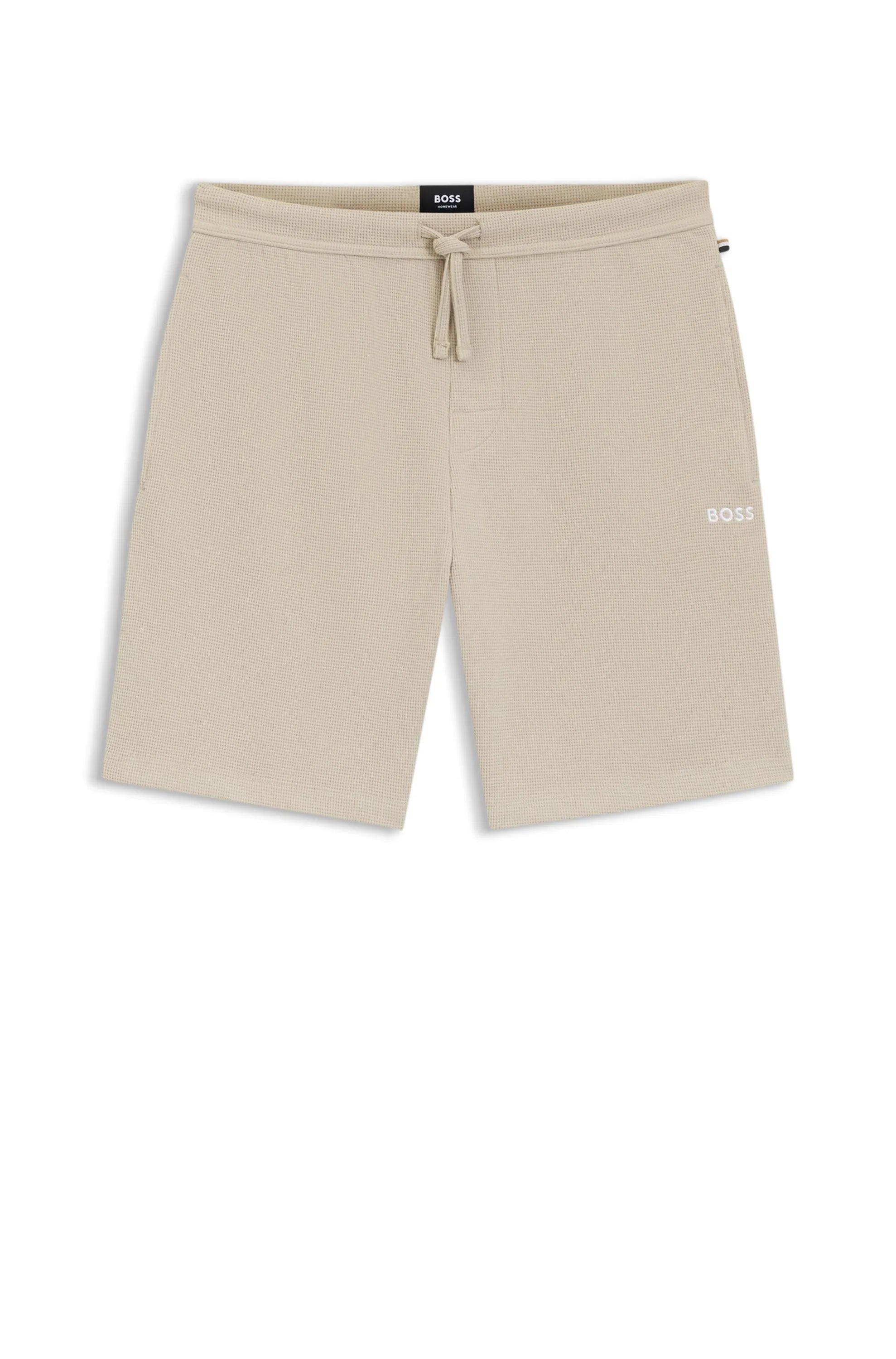 Pyjama-Shorts in Waffelstruktur