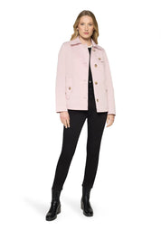 Übergangsjacke mit aufliegendem Kragen