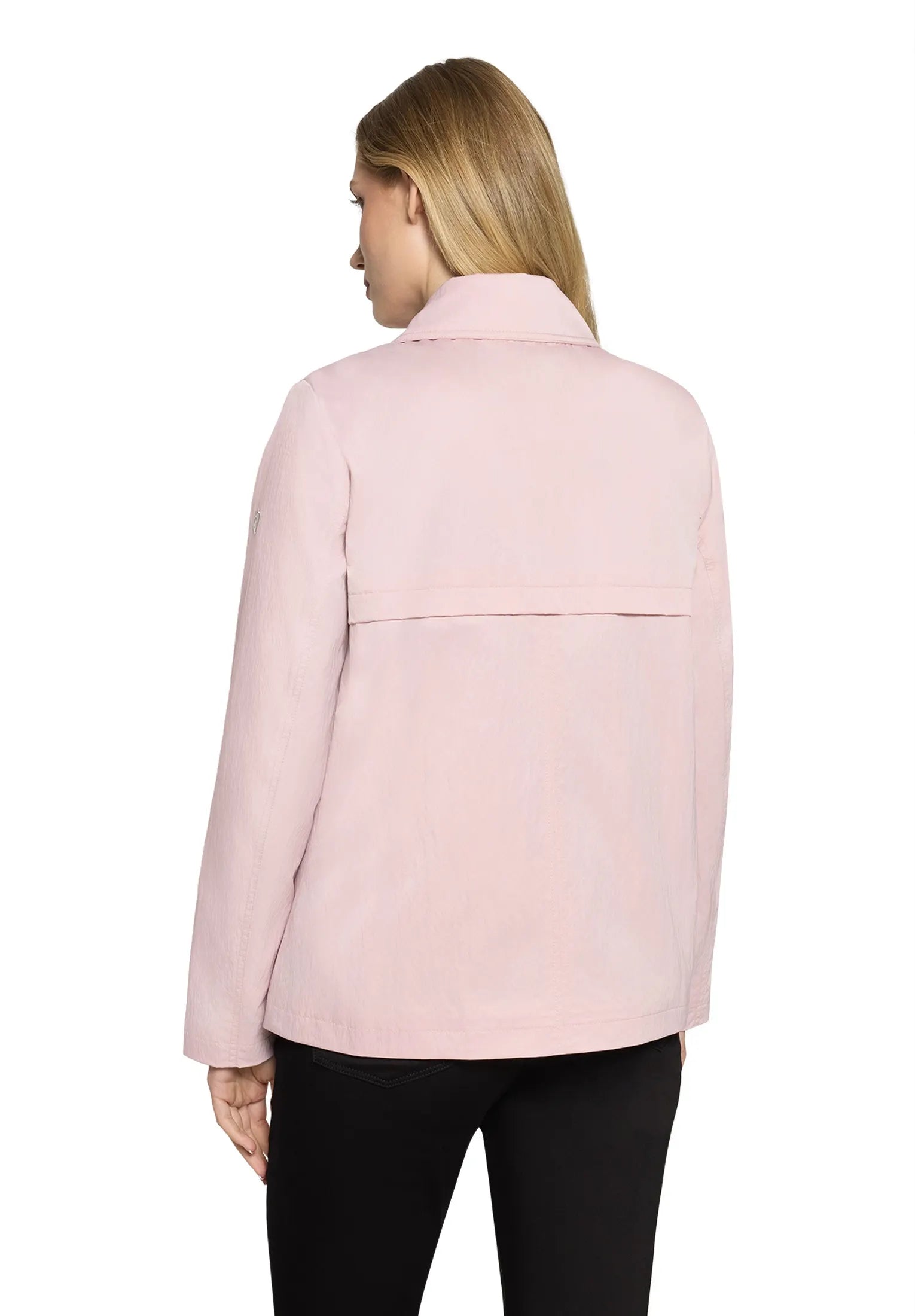 Übergangsjacke mit aufliegendem Kragen