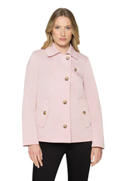 Übergangsjacke mit aufliegendem Kragen