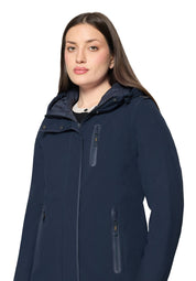 Wendejacke mit Kapuze