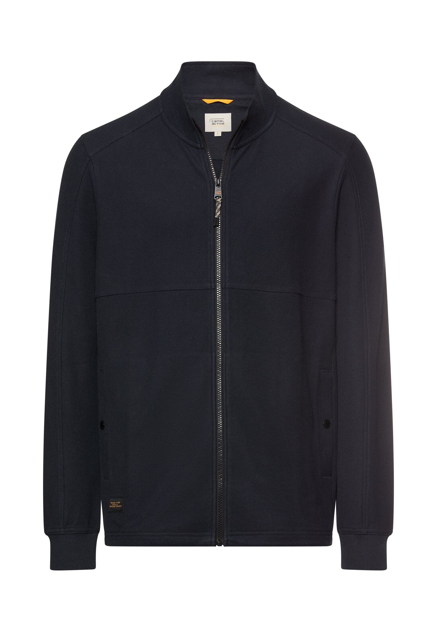 Sweatjacke Regular Fit aus Baumwolle
