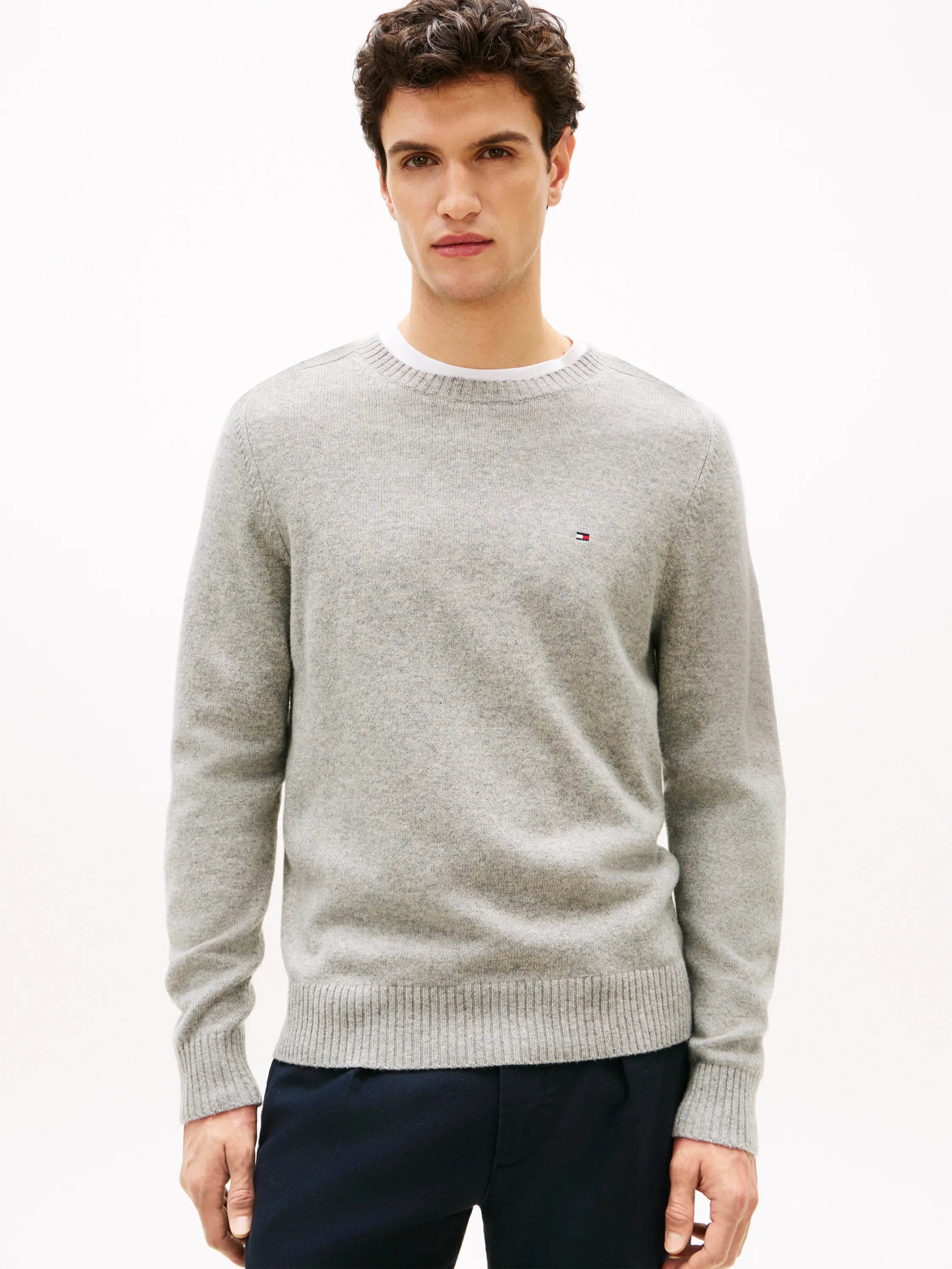 Strickpullover aus Wolle