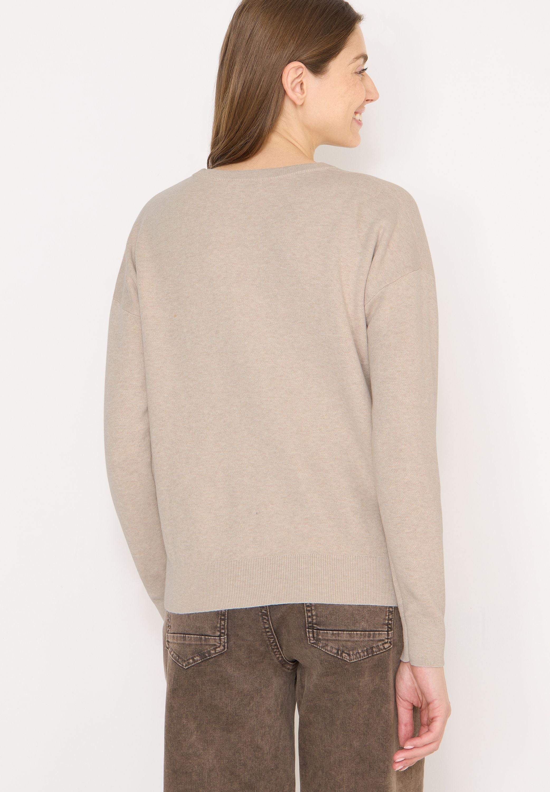Strickpullover aus Baumwolle