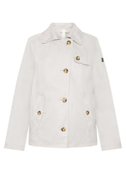 Übergangsjacke mit aufliegendem Kragen