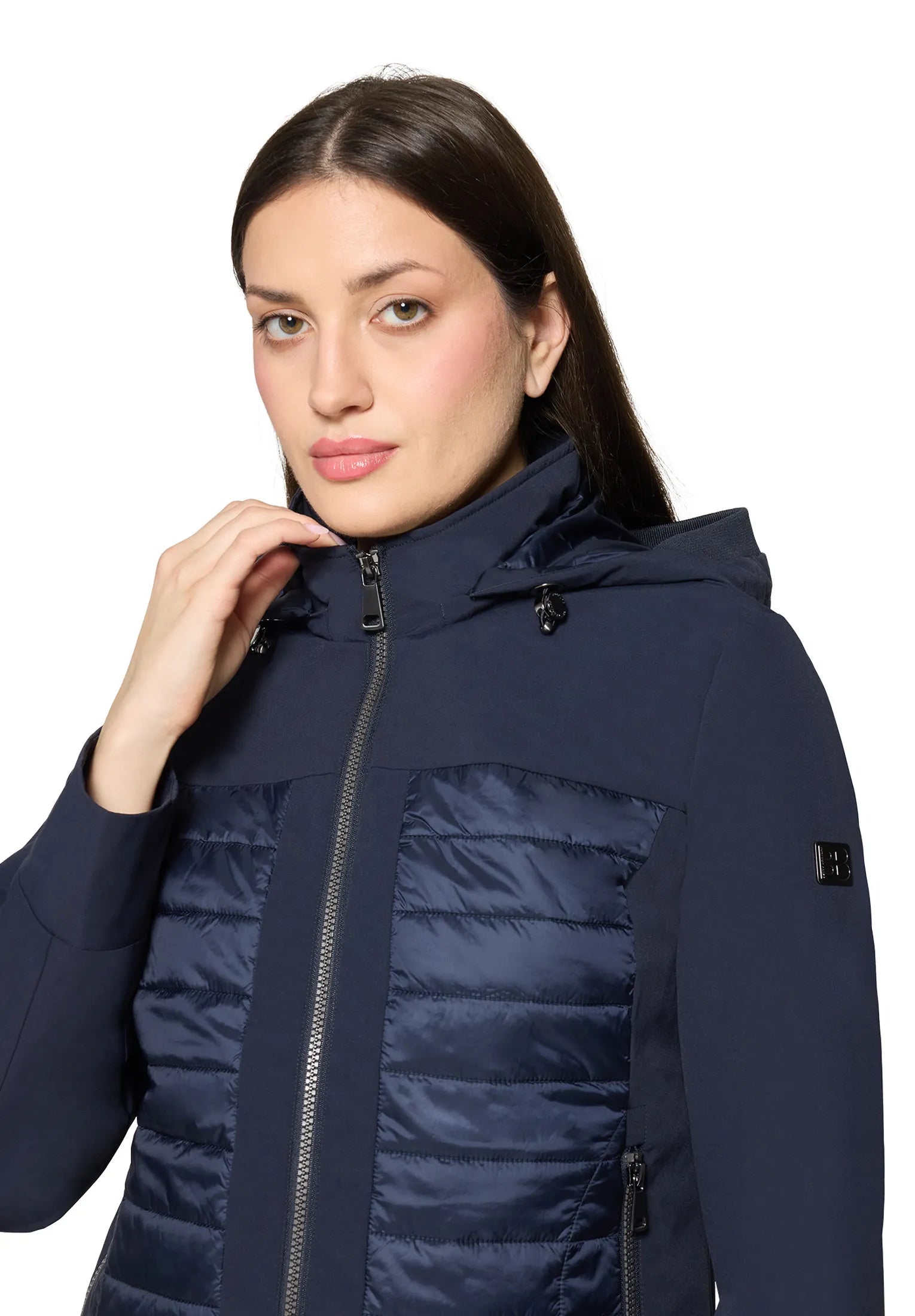 Softshelljacke mit Kapuze