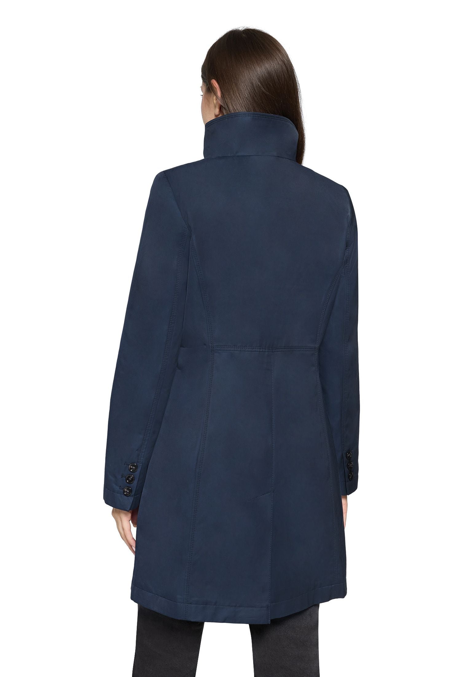 Sommermantel mit Stehkragen