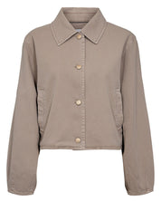 Jeansjacke cropped aus Baumwolle