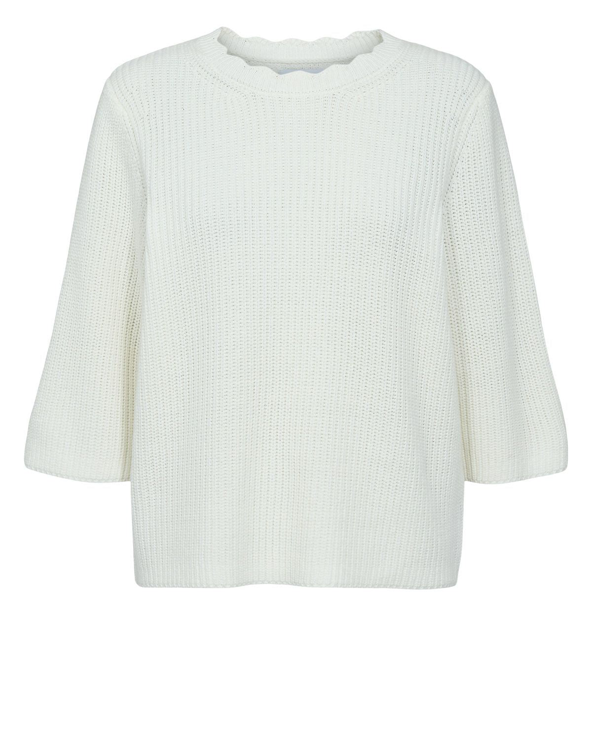 Strickpullover aus Baumwollmix