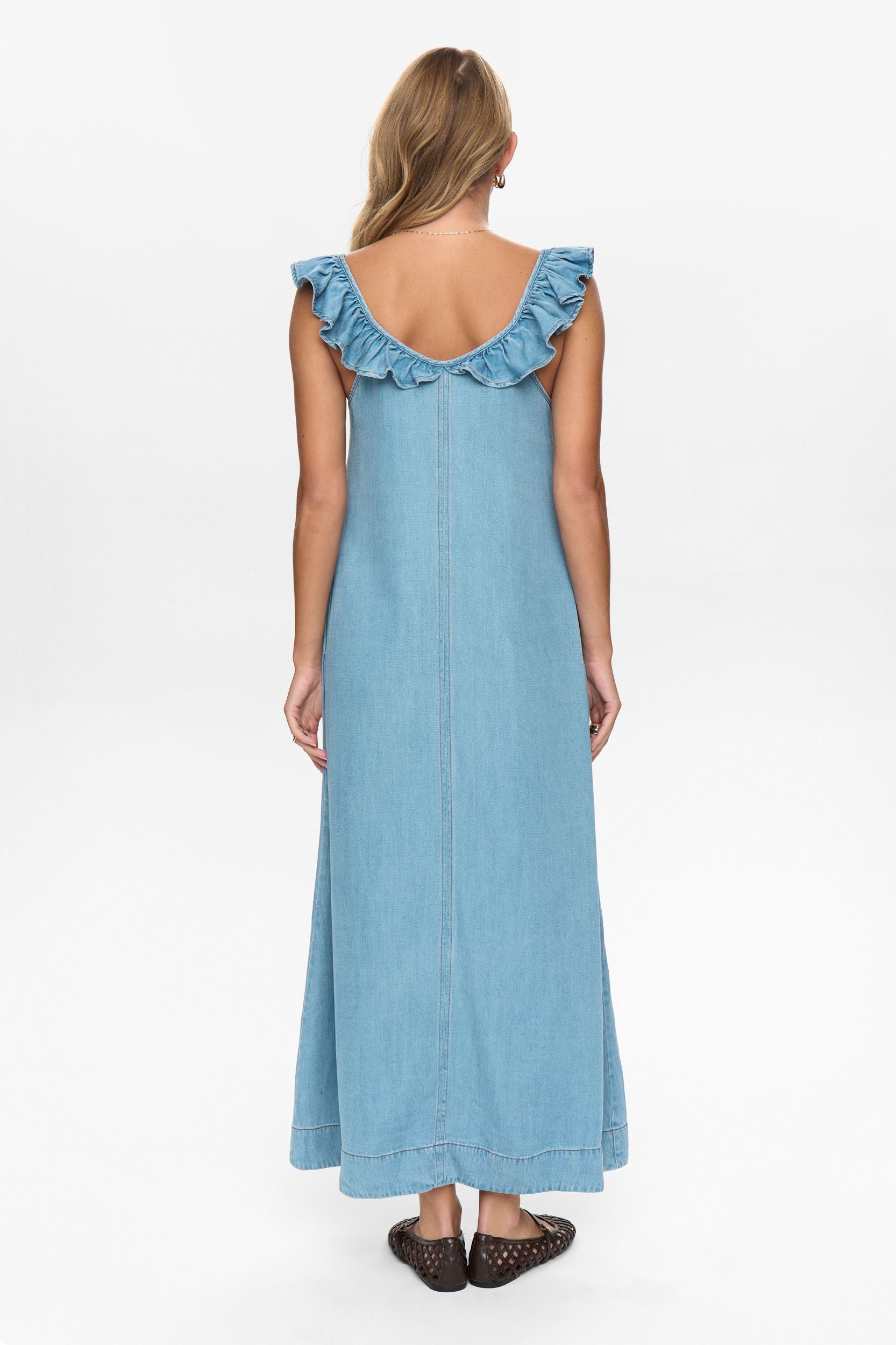 Jeanskleid NUELIDA Maxi