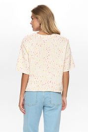 Strick-T-Shirt NUNEPSA aus Baumwollmix