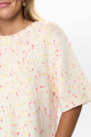 Strick-T-Shirt NUNEPSA aus Baumwollmix