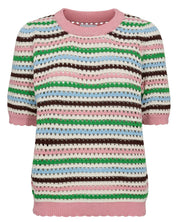 Strick-T-Shirt aus Baumwolle