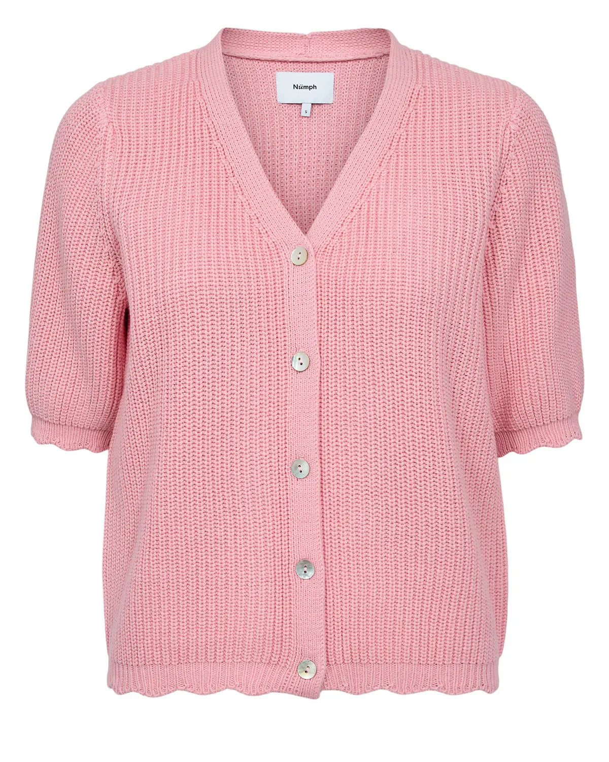 Strickcardigan aus Baumwollmix