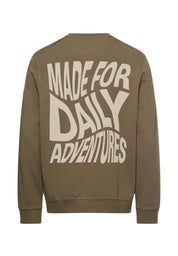 Sweatshirt aus Baumwolle