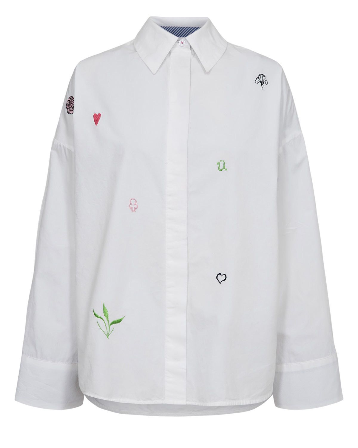 Bluse NUJUNA aus Baumwolle