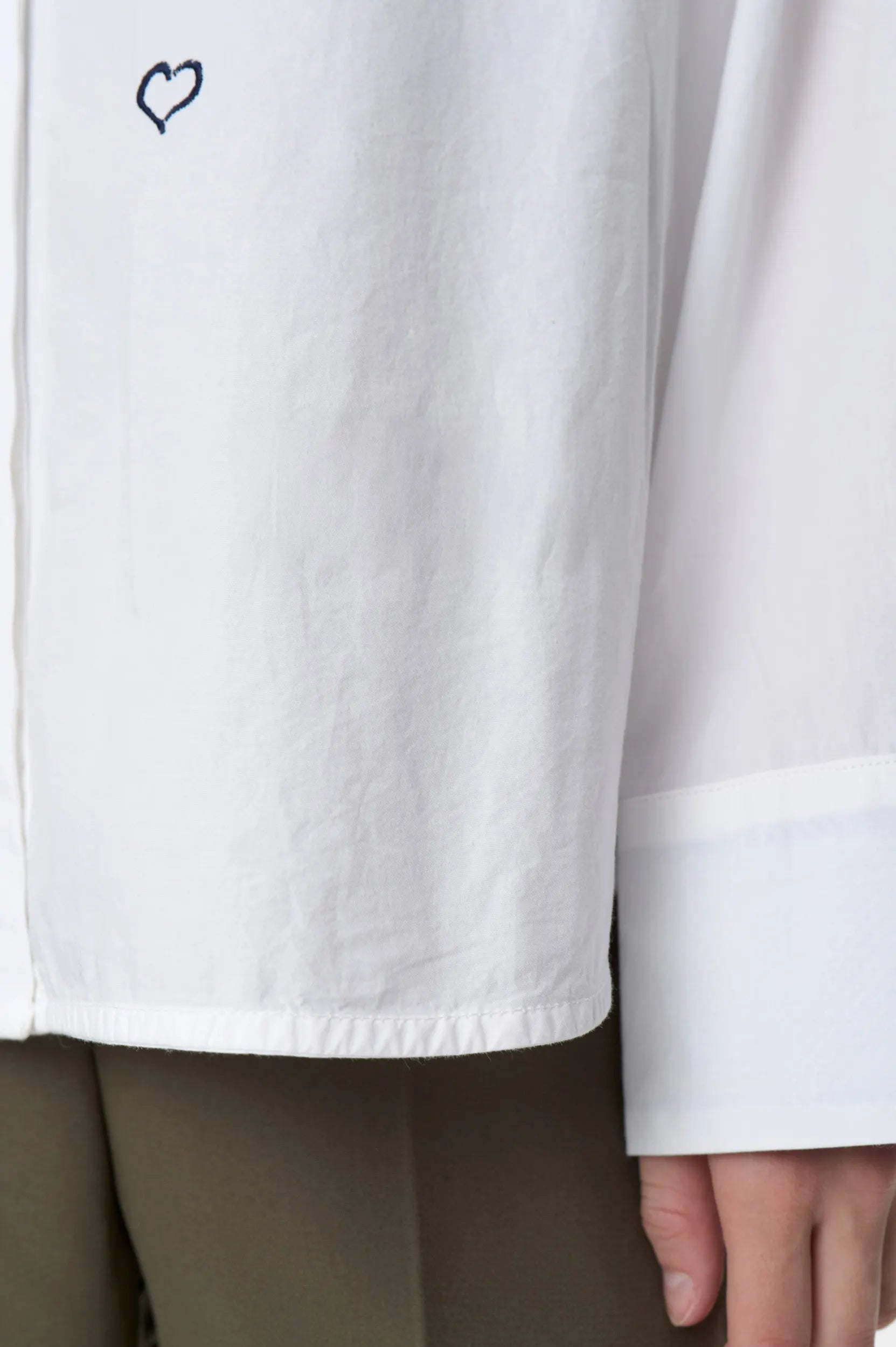 Bluse NUJUNA aus Baumwolle