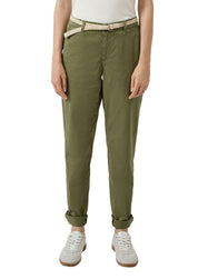Chino Regular Fit aus Baumwollmix
