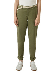Chino Regular Fit aus Baumwollmix