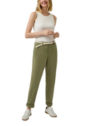 Chino Regular Fit aus Baumwollmix