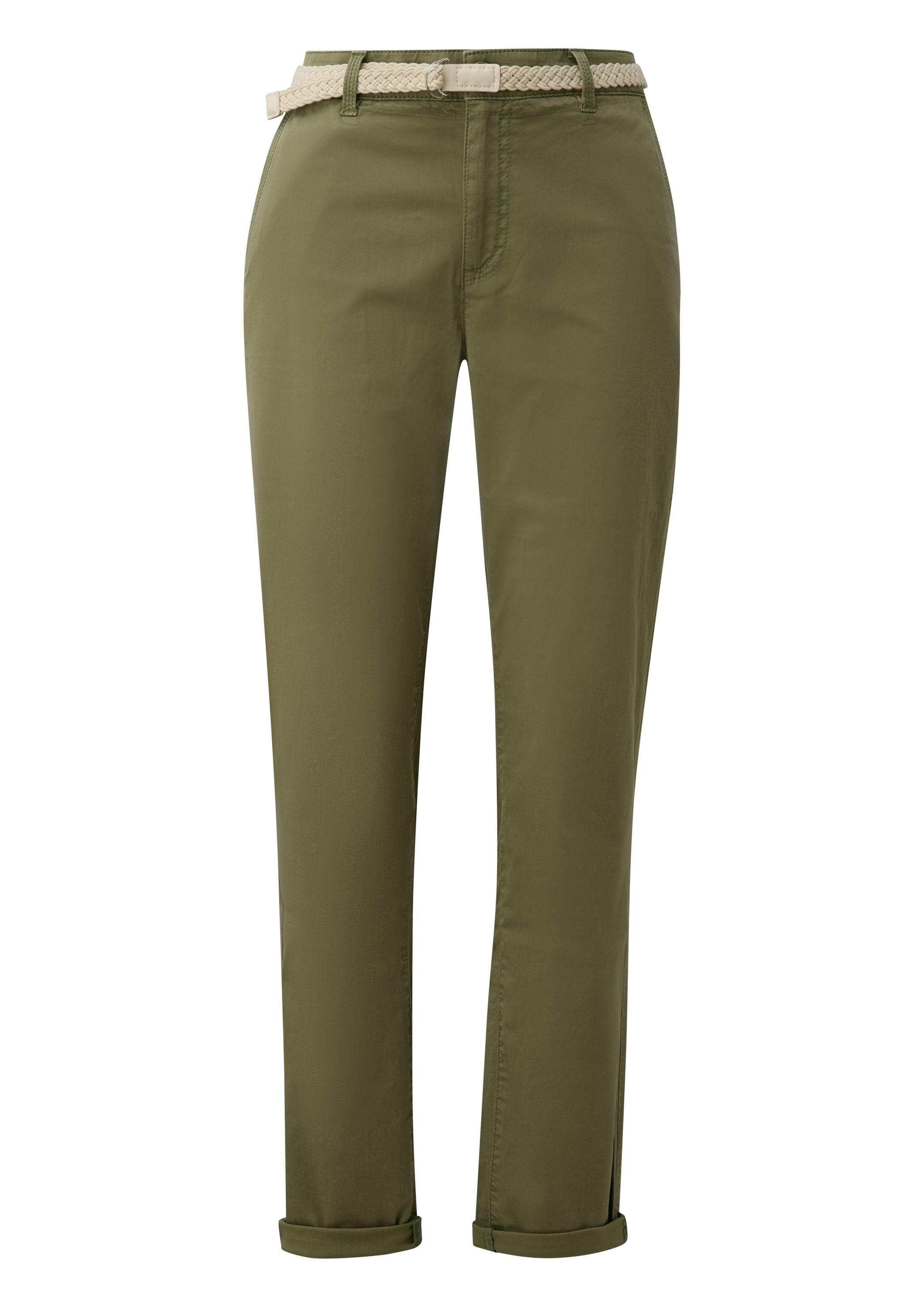 Chino Regular Fit aus Baumwollmix