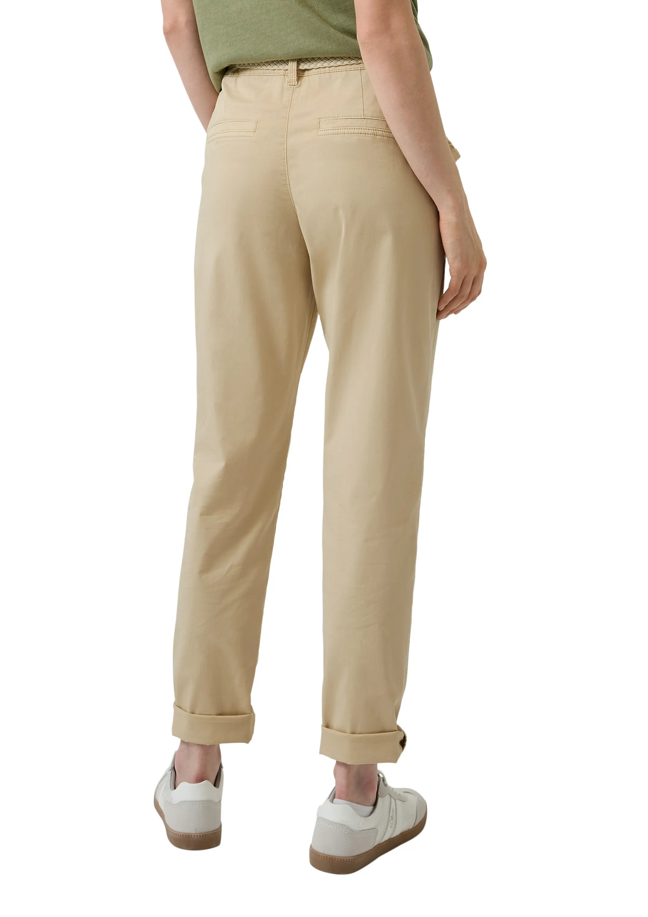 Chino Regular Fit aus Baumwollmix