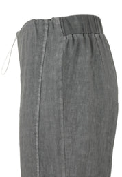 Leinenhose Straight Leg