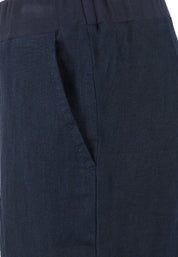 Leinenhose Straight Leg