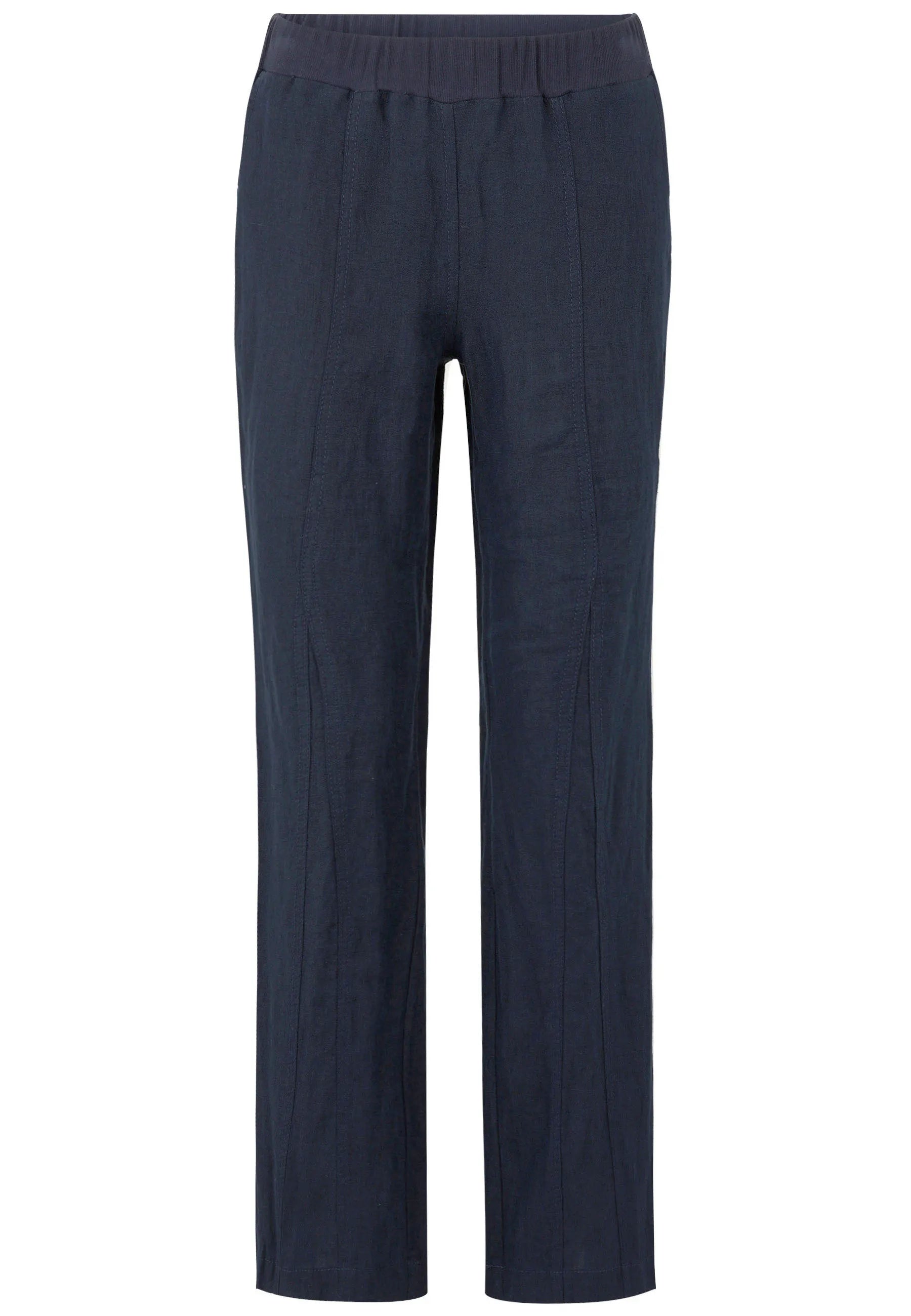 Leinenhose Straight Leg