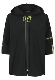 Sweatshirtjacke mit Kapuze