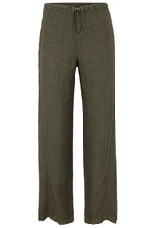 Leinenhose Straight Leg