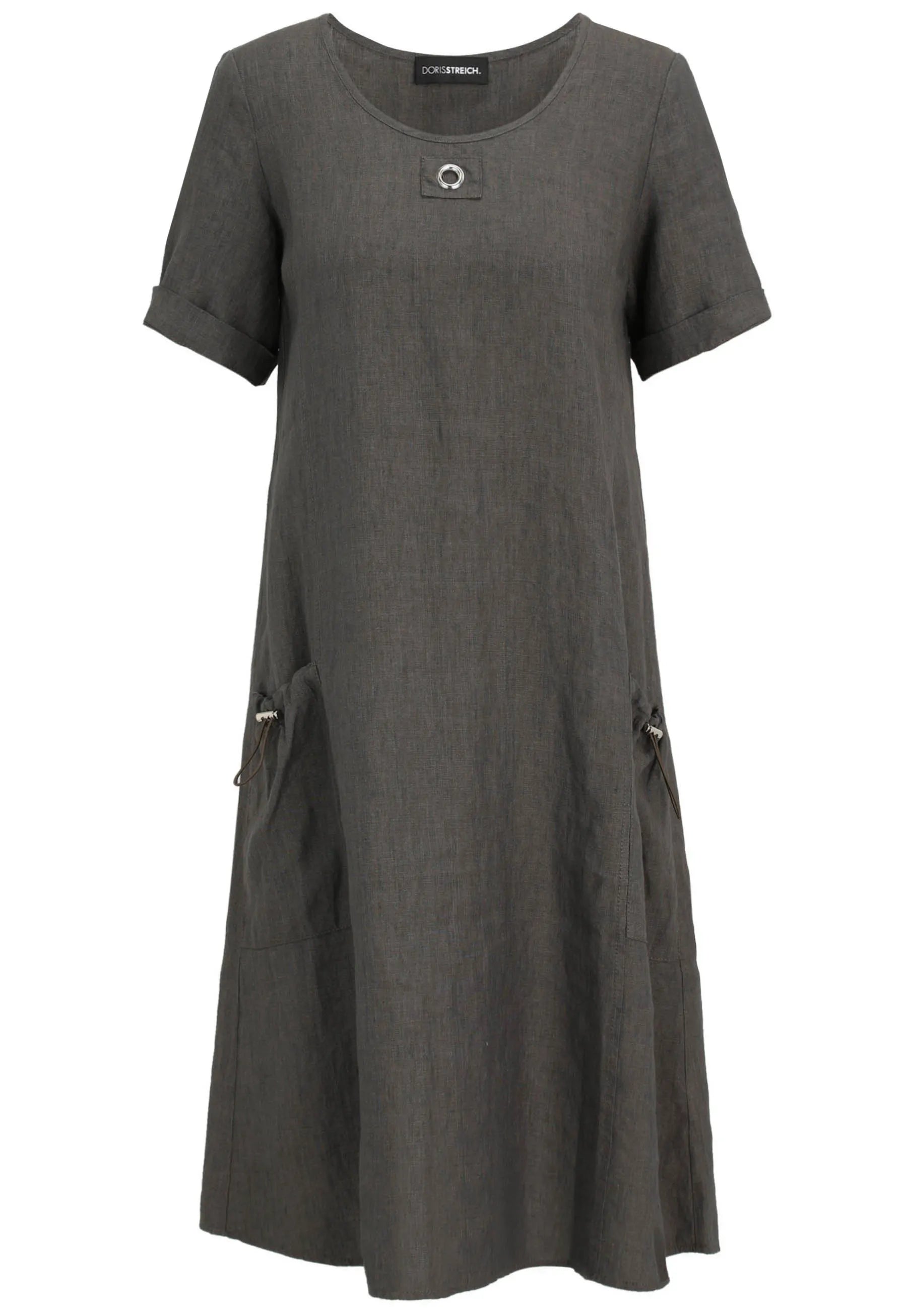 Leinenkleid Midi