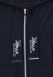 Sweatshirtjacke mit Kapuze