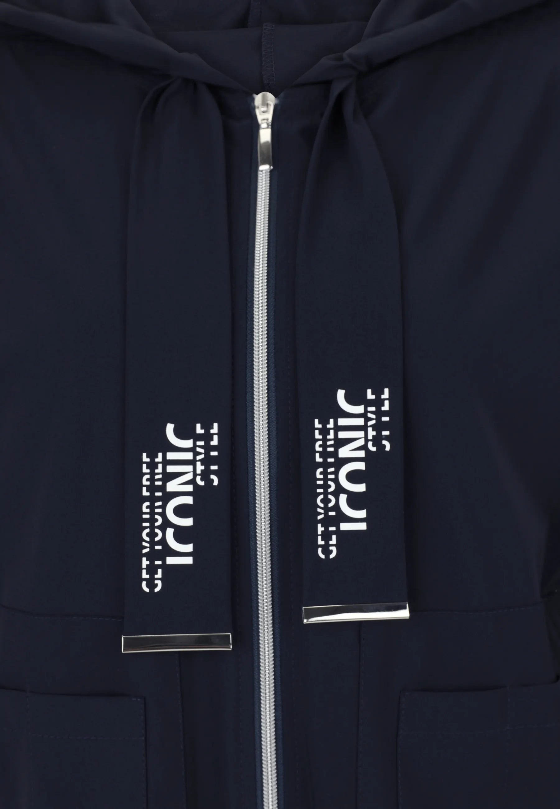 Sweatshirtjacke mit Kapuze