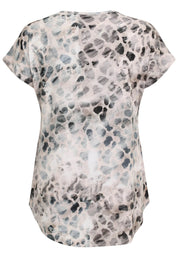 T-Shirt aus Viskose