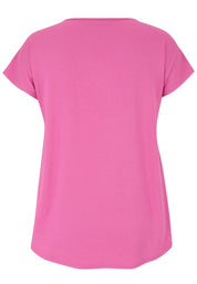 T-Shirt aus Viskose