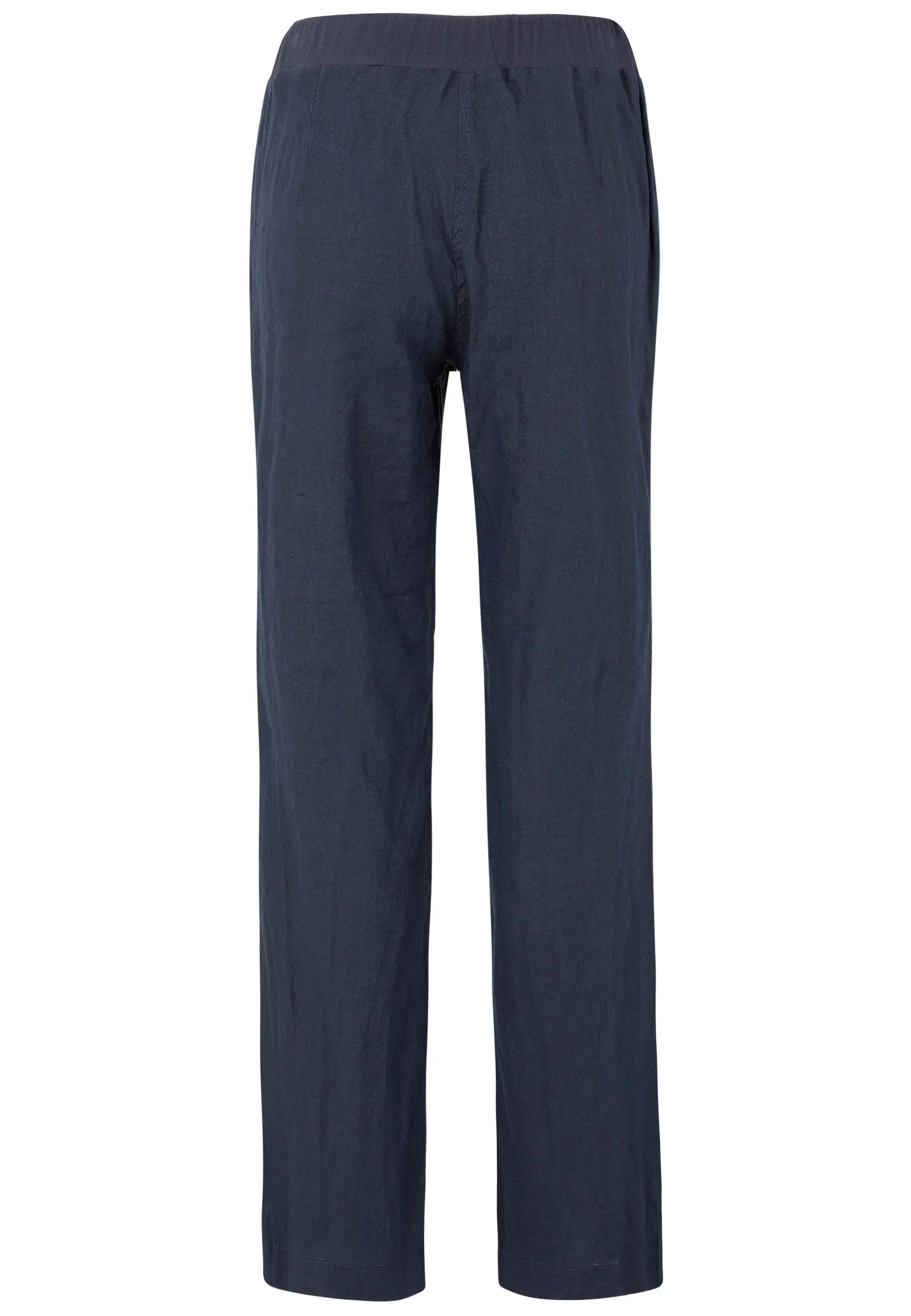 Leinenhose Straight Leg