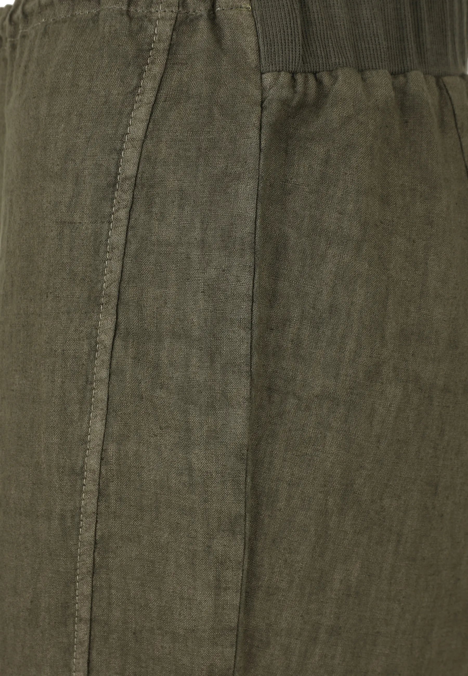 Leinenhose Straight Leg