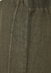 Leinenhose Straight Leg
