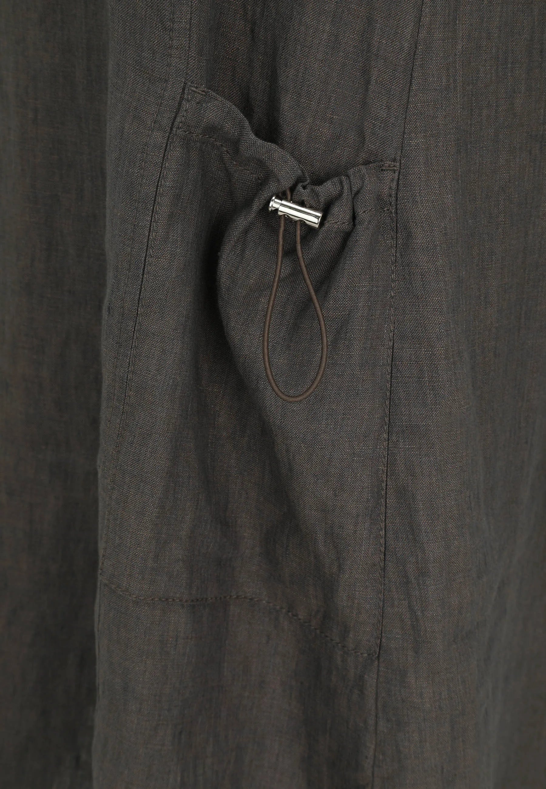 Leinenkleid Midi