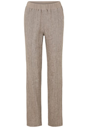 Leinenhose Straight Leg