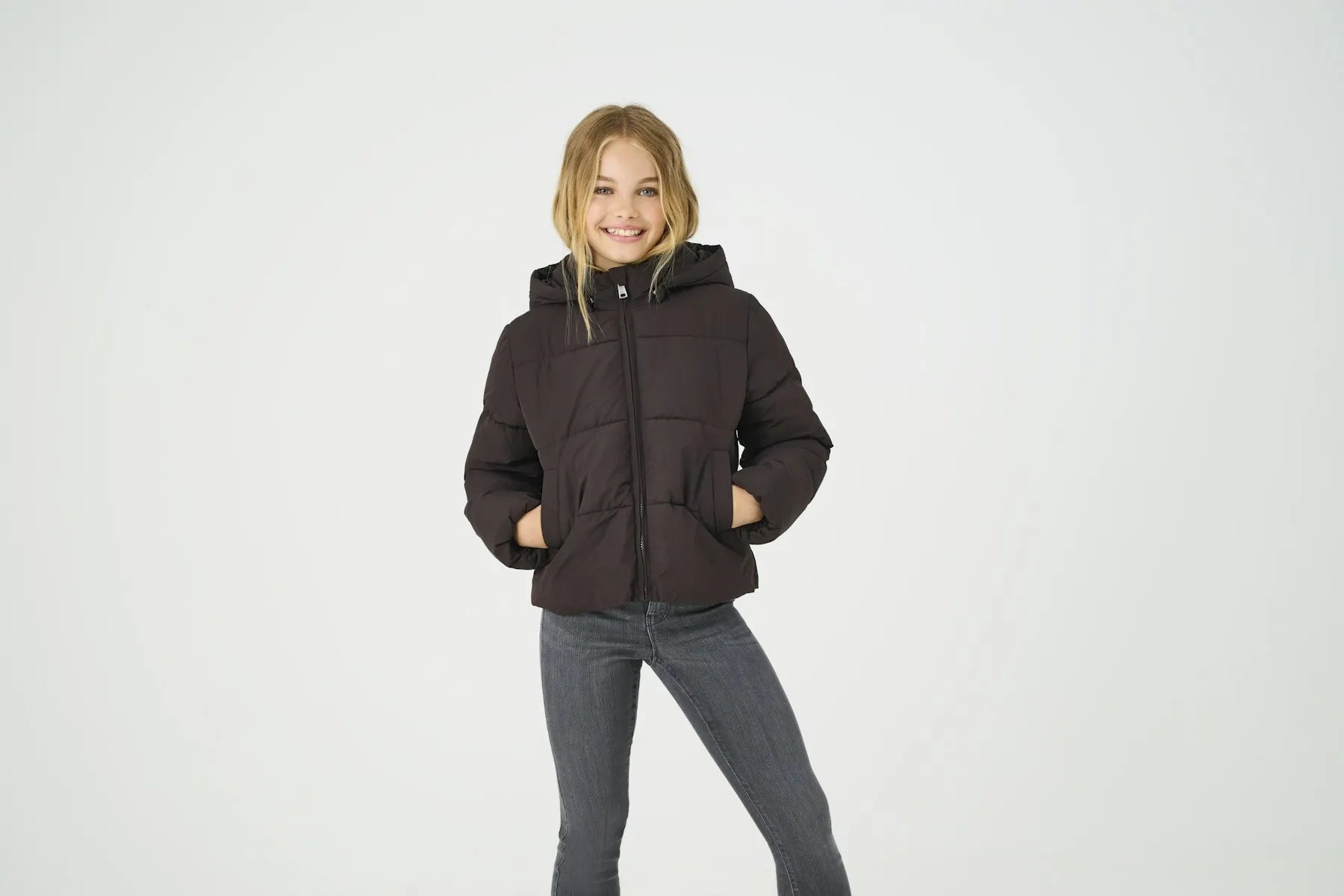 Winterjacke aus recycelten Polyester