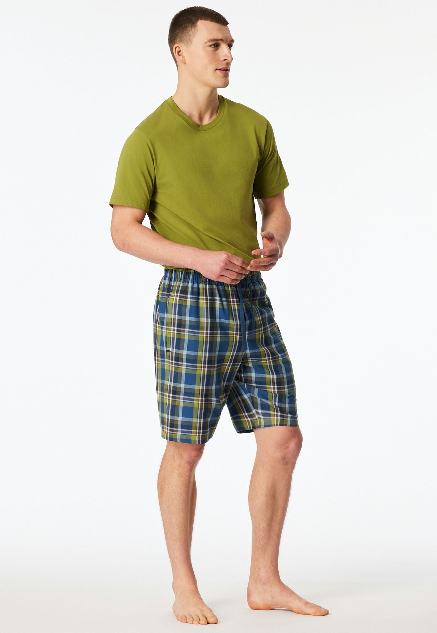 Schlafshorts aus Baumwolle