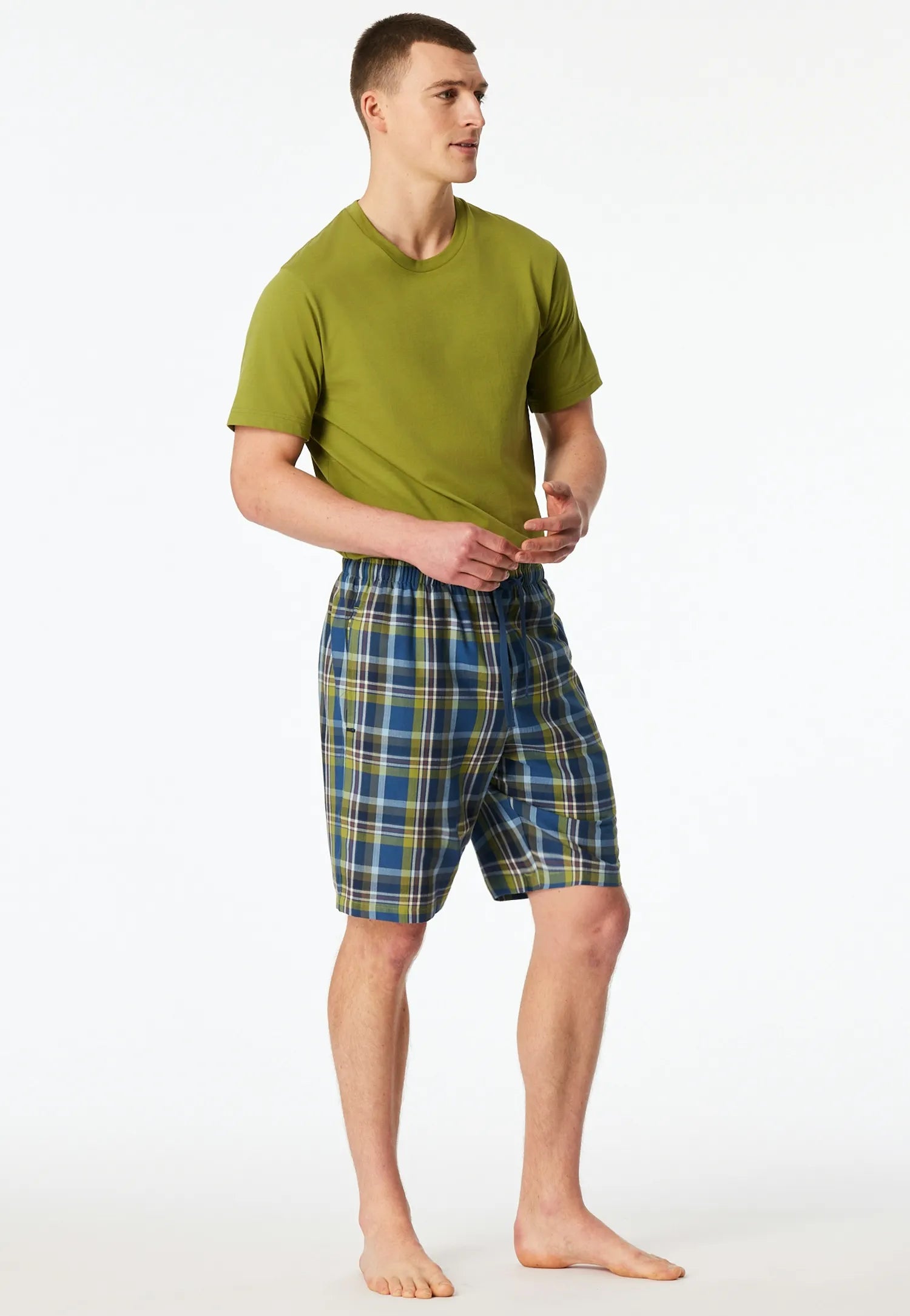Schlafshorts aus Baumwolle