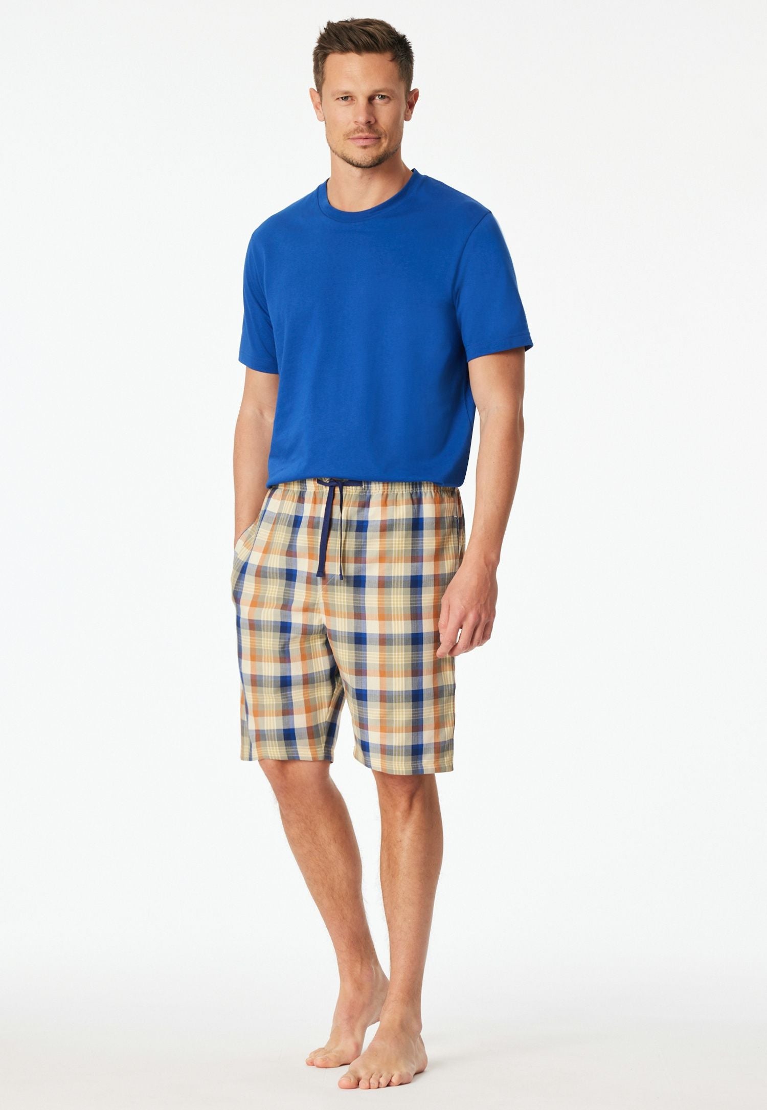 Schlafshorts aus Baumwolle